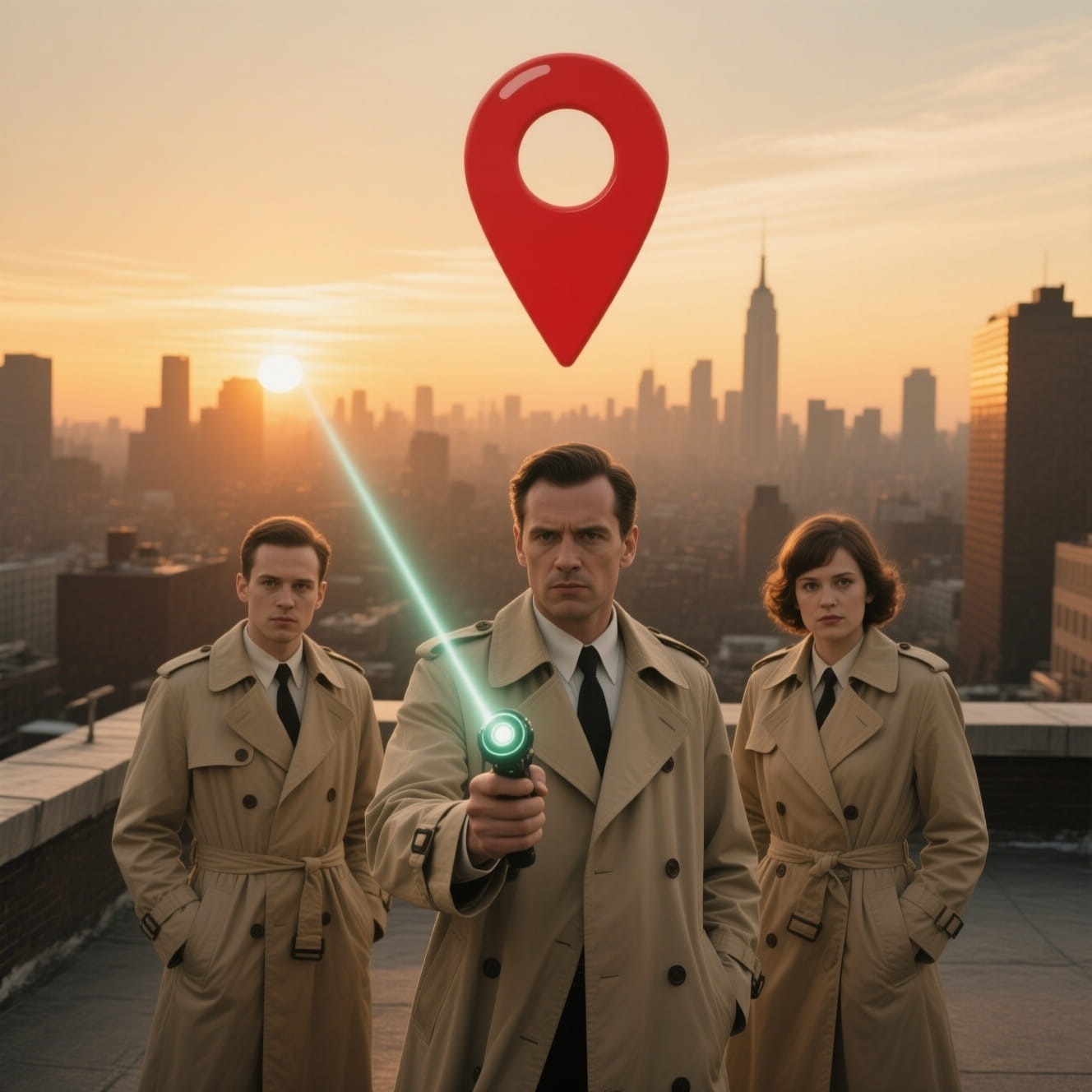 Three agents with a location pin: Zonkod keeps you off the radar